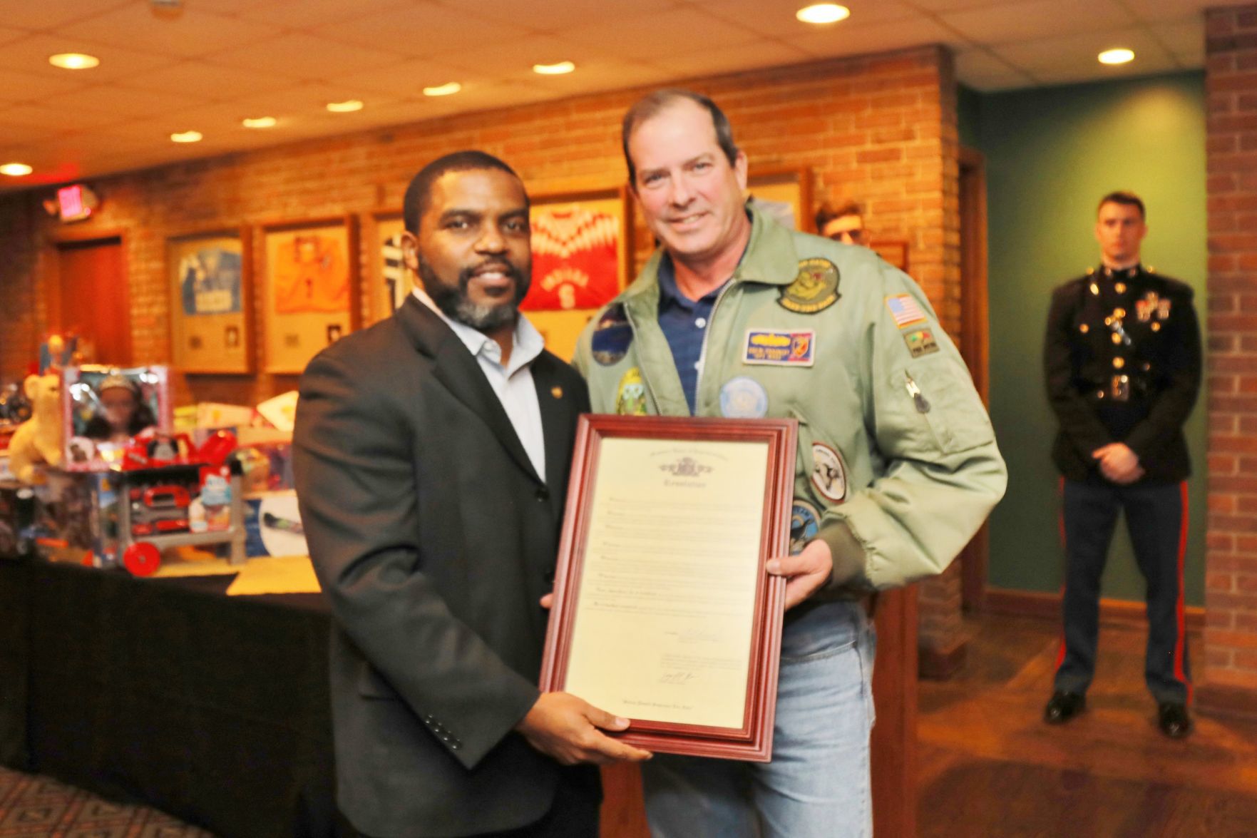 State Representative Tommie Pierson, Honoree Wayne Chauncey